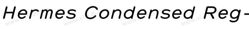 Hermes Condensed Reg字体转换